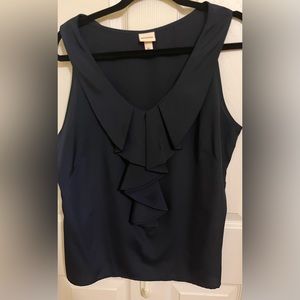 Merona XL Navy Blue Tank Top